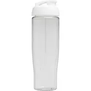 Bidon H2O Tempo® o pojemności 700 ml z wieczkiem zaciskowym, biały, biały