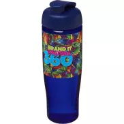 Bidon H2O Tempo® o pojemności 700 ml z wieczkiem zaciskowym, niebieski