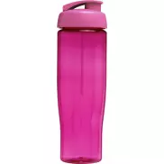 Bidon H2O Tempo® o pojemności 700 ml z wieczkiem zaciskowym, różowy