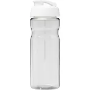 Bidon H2O Base® o pojemności 650 ml z wieczkiem zaciskowym, biały, biały
