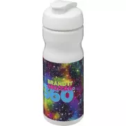 Bidon H2O Base® o pojemności 650 ml z wieczkiem zaciskowym, biały