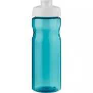 Bidon H2O Base® o pojemności 650 ml z wieczkiem zaciskowym, niebieski, biały