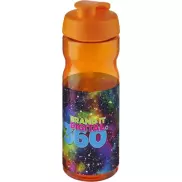 Bidon H2O Base® o pojemności 650 ml z wieczkiem zaciskowym, pomarańczowy