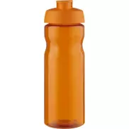 Bidon H2O Base® o pojemności 650 ml z wieczkiem zaciskowym, pomarańczowy
