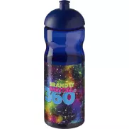 Bidon H2O Base® o pojemności 650 ml z wypukłym wieczkiem, niebieski