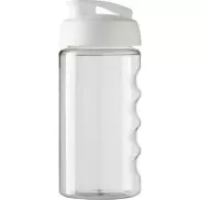 Bidon H2O Bop® o pojemności 500 ml z wieczkiem zaciskowym, biały, biały