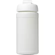 Bidon Baseline® Plus o pojemności 500 ml z wieczkiem zaciskowym, biały