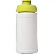 Bidon Baseline® Plus o pojemności 500 ml z wieczkiem zaciskowym, biały, zielony