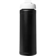 Bidon Baseline® Plus o pojemności 750 ml z wieczkiem zaciskowym, czarny, biały