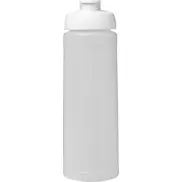 Bidon Baseline® Plus o pojemności 750 ml z wieczkiem zaciskowym, biały, biały