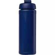 Bidon Baseline® Plus o pojemności 750 ml z wieczkiem zaciskowym, niebieski