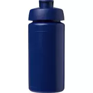 Bidon Baseline® Plus o pojemności 500 ml z wieczkiem zaciskowym i uchwytem, niebieski