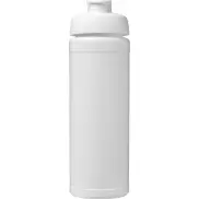 Bidon Baseline® Plus o pojemności 750 ml z wieczkiem zaciskowym i uchwytem, biały