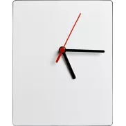 Prostokątny zegar ścienny Brite-Clock®, czarny