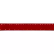 Linijka Rothko PP o długości 30 cm, czerwony