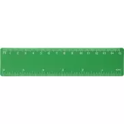 Linijka Rothko PP o długości 15 cm, zielony