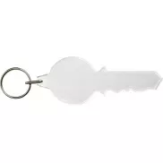 Brelok Combo w kształcie klucza, biały