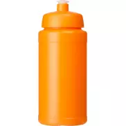 Bidon Baseline® Plus o pojemności 500 ml z wieczkiem sportowym, pomarańczowy