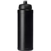 Bidon Baseline® Plus o pojemności 750 ml ze sportowym wieczkiem i uchwytem, czarny