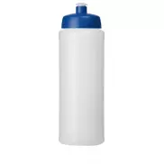 Bidon Baseline® Plus o pojemności 750 ml ze sportowym wieczkiem i uchwytem, biały, niebieski