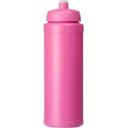 Bidon Baseline® Plus o pojemności 750 ml ze sportowym wieczkiem i uchwytem, różowy