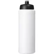 Bidon Baseline® Plus o pojemności 750 ml z wieczkiem sportowym, biały, czarny