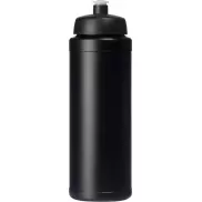 Bidon Baseline® Plus o pojemności 750 ml z wieczkiem sportowym, czarny