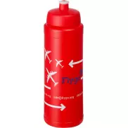 Bidon Baseline® Plus o pojemności 750 ml z wieczkiem sportowym, czerwony
