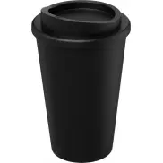 Kubek termiczny americano® o pojemności 350 ml z materiałów pochodzących z recyklingu, czarny