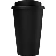 Kubek termiczny americano® o pojemności 350 ml z materiałów pochodzących z recyklingu, czarny