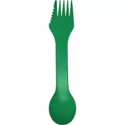 Łyżka, widelec i nóż Epsy 3 w 1, zielony