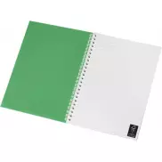 Notatnik Rothko w formacie A5, 50 pages, zielony, biały