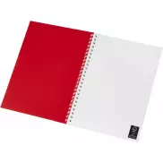Notatnik Rothko w formacie A5, 50 pages, czerwony, biały