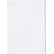 Notatnik Rothko w formacie A5, 50 pages, biały, biały