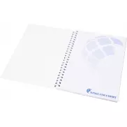 Notatnik Desk-Mate® w formacie A5 z przedziałką i okładką wykonaną z PP, 100 pages, biały