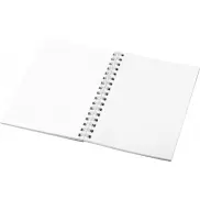 bialy z biala spirala, notatnik A6 , 50 pages, biały