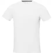 Męski t-shirt Nanaimo z krótkim rękawem, s, biały