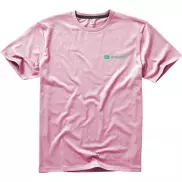 Męski t-shirt Nanaimo z krótkim rękawem, s, różowy