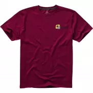 Męski t-shirt Nanaimo z krótkim rękawem, m, czerwony