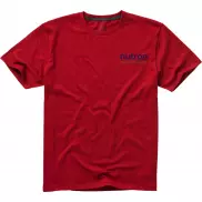 Męski t-shirt Nanaimo z krótkim rękawem, s, czerwony