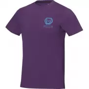Męski t-shirt Nanaimo z krótkim rękawem, xs, fioletowy