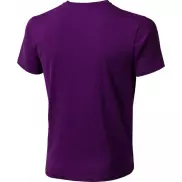 Męski t-shirt Nanaimo z krótkim rękawem, 2xl, fioletowy