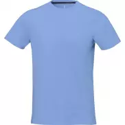Męski t-shirt Nanaimo z krótkim rękawem, m, niebieski