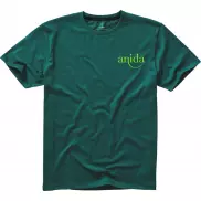 Męski t-shirt Nanaimo z krótkim rękawem, l, zielony