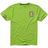Męski t-shirt Nanaimo z krótkim rękawem, s, zielony