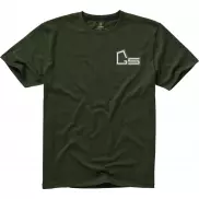 Męski t-shirt Nanaimo z krótkim rękawem, m, zielony