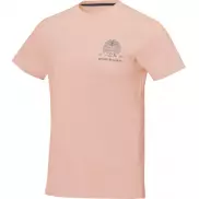 Męski t-shirt Nanaimo z krótkim rękawem, 2xl, różowy