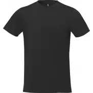 Męski t-shirt Nanaimo z krótkim rękawem, m, czarny