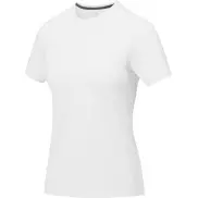 Damski t-shirt Nanaimo z krótkim rękawem, xs, biały