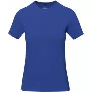 Damski t-shirt Nanaimo z krótkim rękawem, m, niebieski